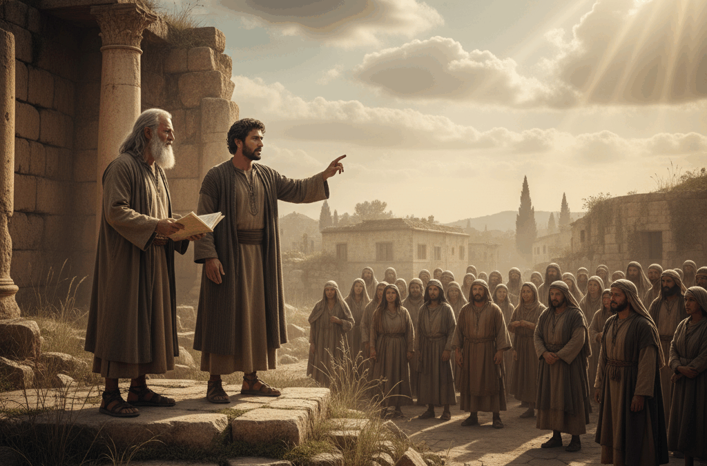 에스라5:1-17절/다시 건축하기 시작하매(25.11.06)